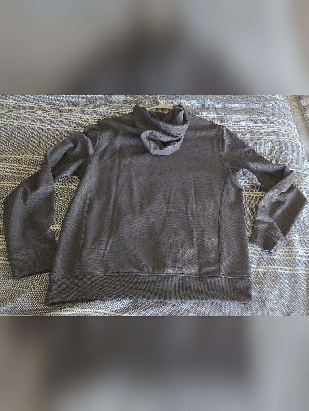 Gerry Performance Waffle Pullover Hoodie M Fleece Lined Pocket Travel Layer Fall - Picture 7 of 11